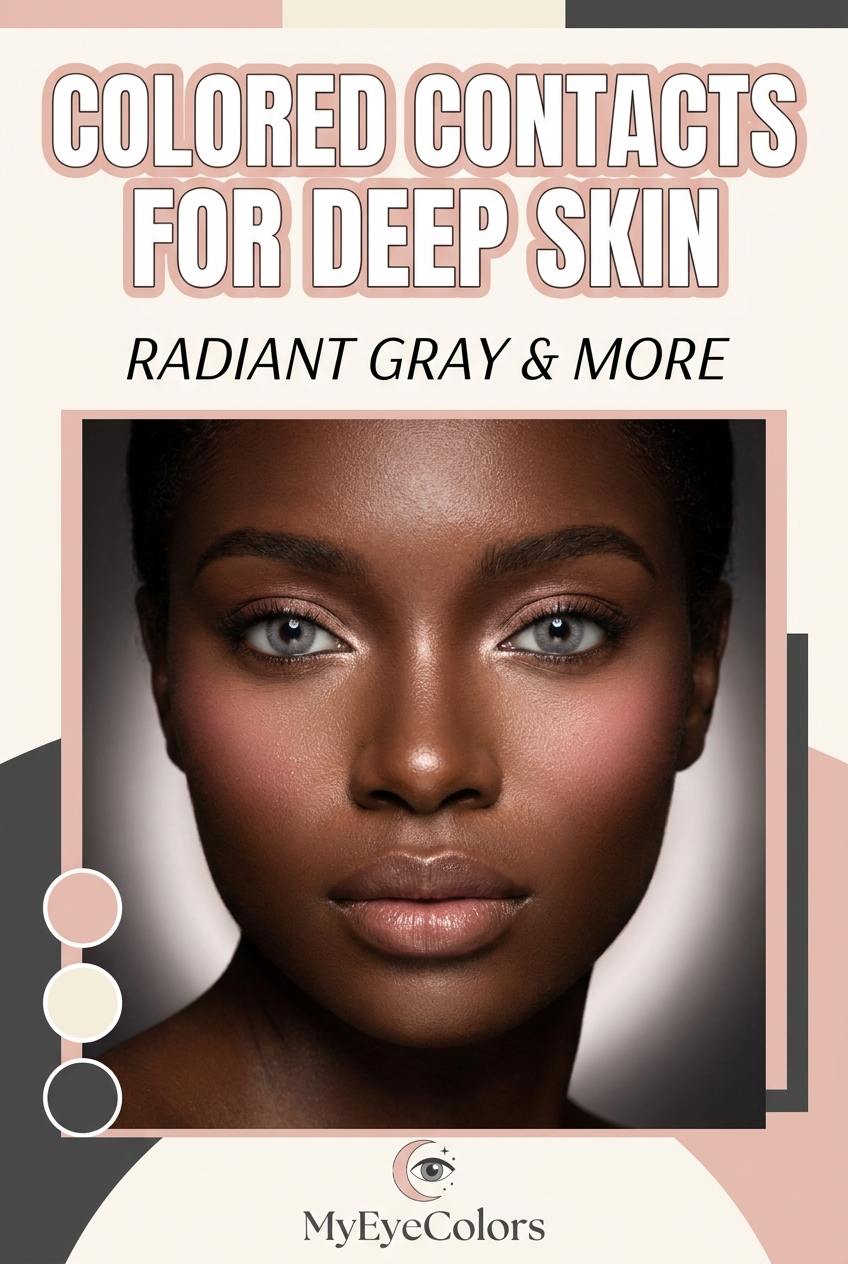Best colored contacts for deep and dark skin tones