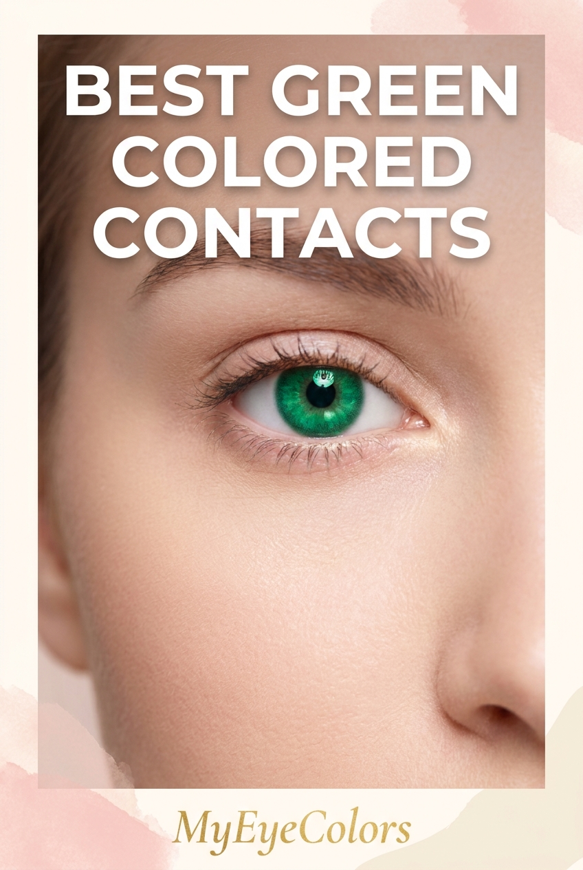 Best green colored contacts for every skin tone