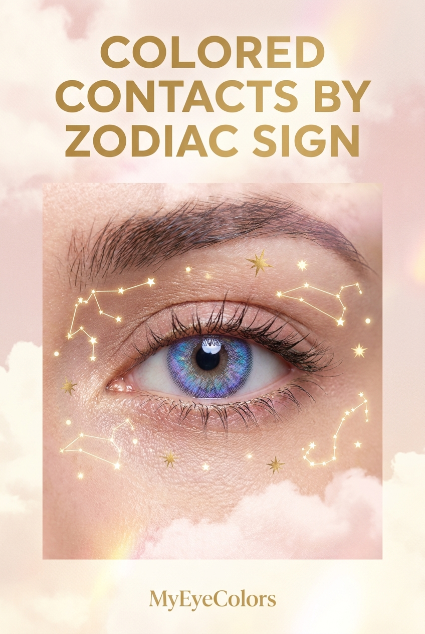 Colored contacts for every zodiac sign