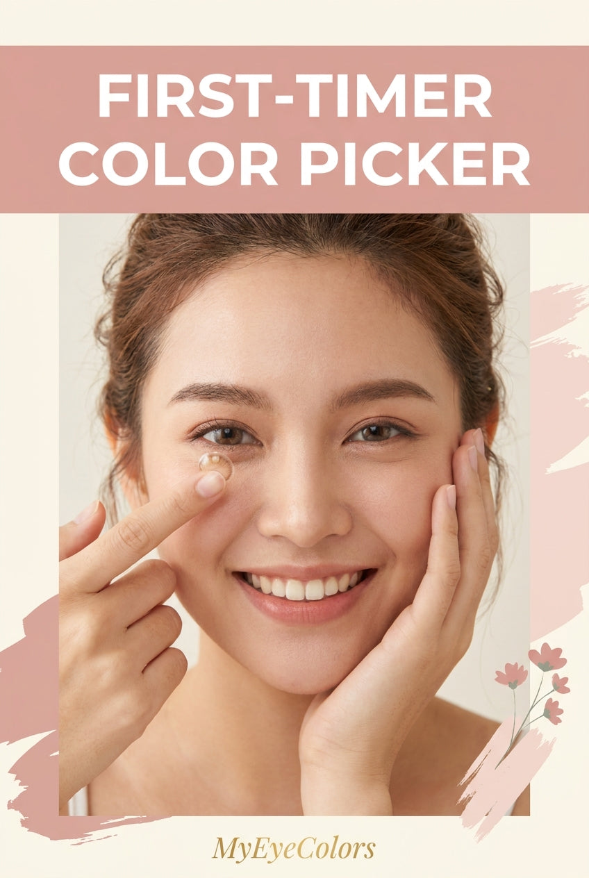 Best colored contacts for first-time wearers