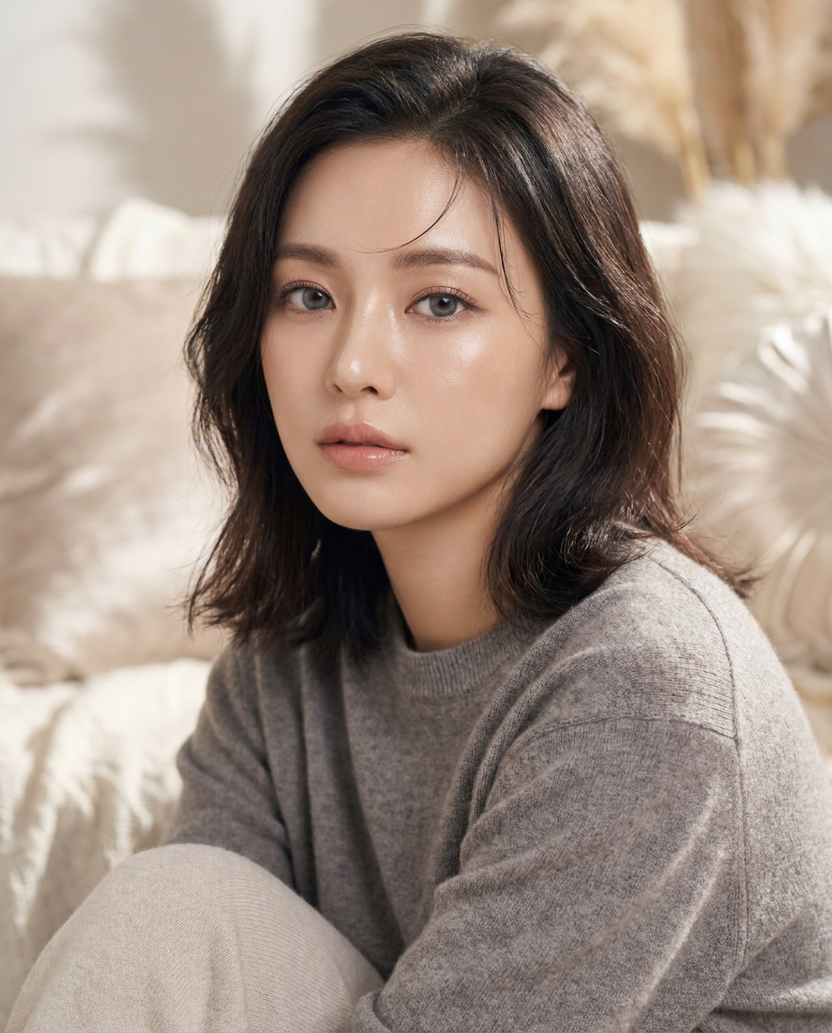 3-Tone Gray Colored Contact Lenses