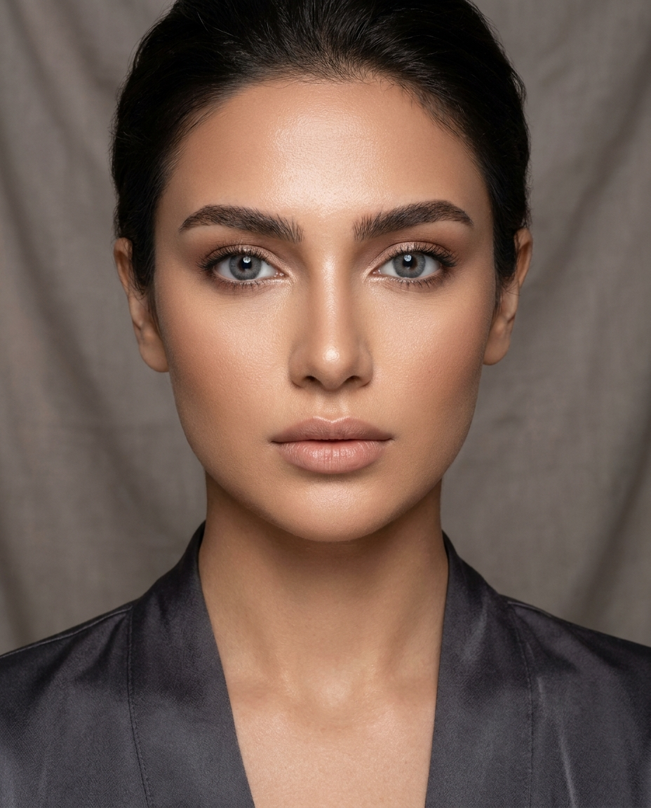 3-Tone Gray Colored Contact Lenses