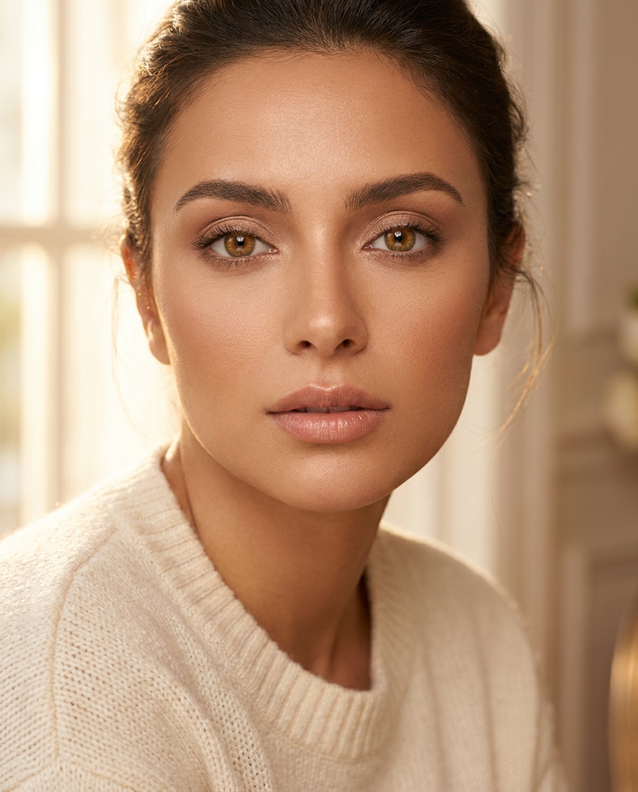 3-Tone Pure Hazel Colored Contact Lenses