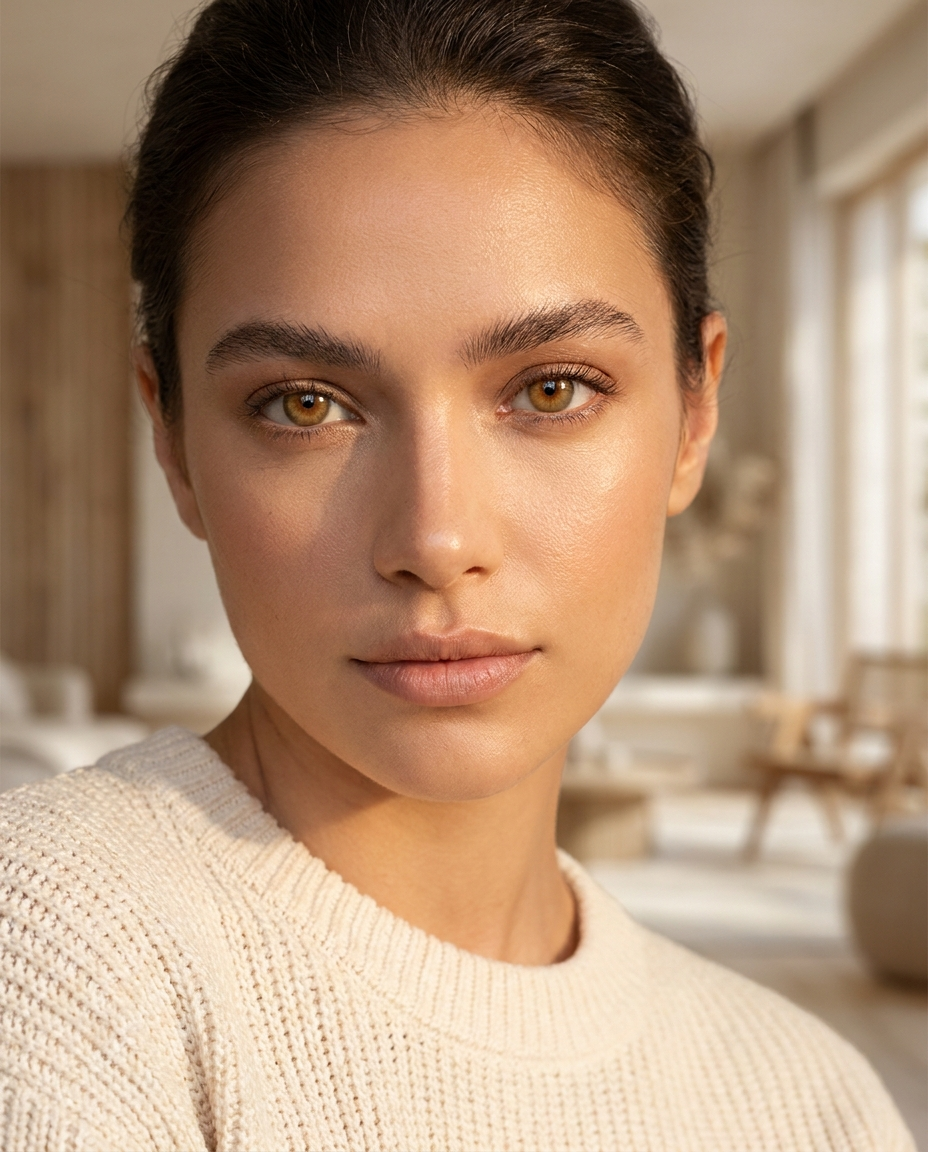 3-Tone Pure Hazel Colored Contact Lenses