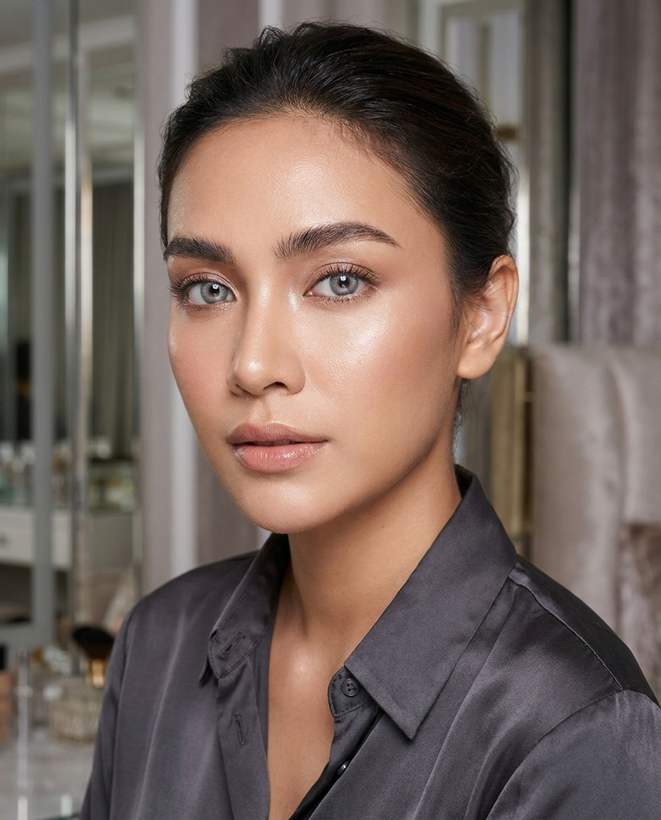 3-Tone Sterling Gray Colored Contact Lenses